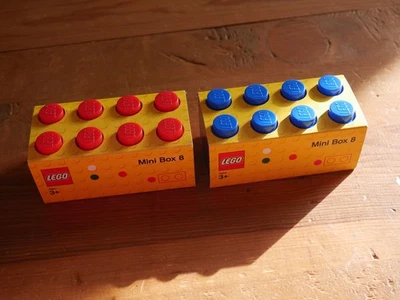 Lego Mini Caja 8 Rojo y Azul Foto 1 de 3