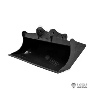 Wide Metal Bucket C0069-A for Excavator Aoue 1/14 RC Vehicles Digger Model Car - Picture 1 of 6