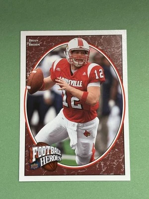 Brian Brohm Rookie 2008 Upper Deck Heroes Louisville Cardinals #114 S948 - Image 1 of 2