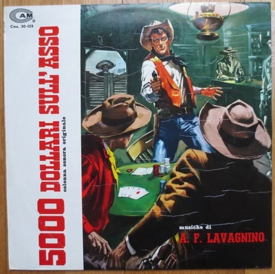OST/LP - 5000 Dollari sull' asso - A. F. Lavagnino - Robert Wood -  Rar ! - Bild 1 von 4