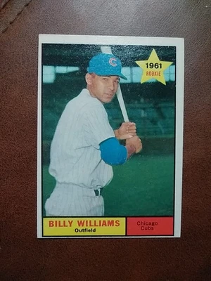1961 Topps Billy Williams #141 novato radiocontrol muy bonita tarjeta casi nueva o mejor? Foto 1 de 4