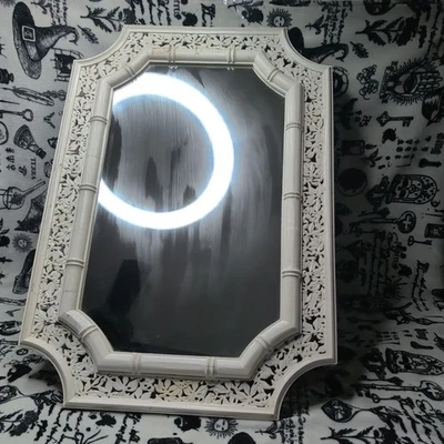 VTG Faux Bamboo Mirror Syroco Accent Mirror  - Image 1 of 4