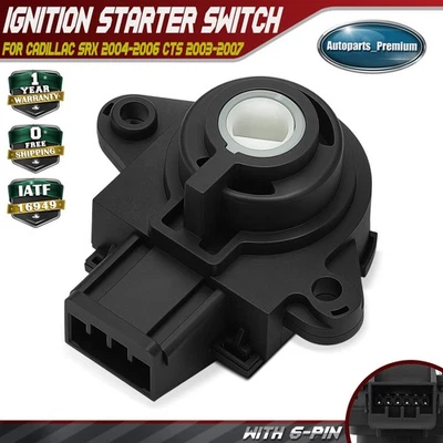 Interruptor de arranque de encendido para Cadillac SRX 2004-2006 CTS 2003-2007 deportivo utilitario Foto 1 de 4