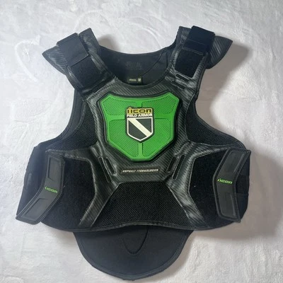 Chaleco regular Icon Field Armor Motocicleta Asphalt Technologies Moto Protección XL Foto 1 de 4