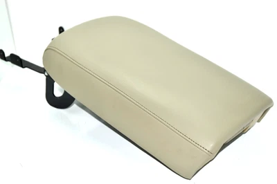 💎 Nissan Murano 2009-2014 beige consola central tapa reposabrazos cuero OEM Foto 1 de 4