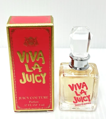 Viva Juicy Couture Parfum Mini Splash 5ml Travel Size Authentic Fragrance NEW - Bild 1 von 4