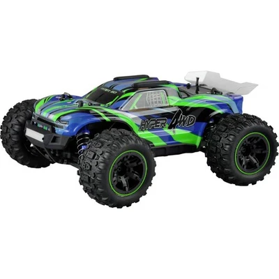Amewi Hyper GO Basic bleu, vert brushed 1:16 Auto RC électrique Truggy 4 roues - Photo 1/4