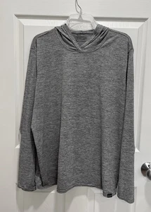 PATAGONIA Capilene Cool Daily Hoody Mens XL Gray Long Sleeve Performance Hiking - Picture 1 of 8