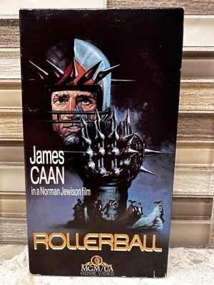 VHS Rollerball James Caan Contemporary Classics MGM - Sci-Fi Excellent Condition — 第 1/4 张图片