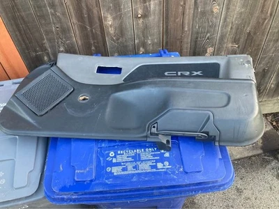 Honda CRX SI 1989 panel de puerta negro Foto 1 de 4