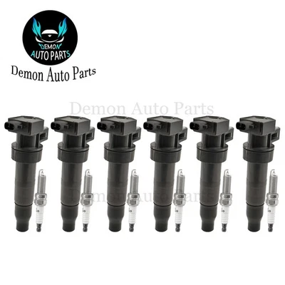 Bobina de encendido y bujía 6 piezas para Hyundai Azera 2012-2017 3,3 L V6 Foto 1 de 4