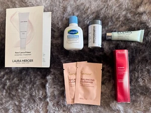 Dermologica Sheiseido Elemis Cetaphil Laura Mercier Juego de muestras de 7 piezas - Imagen 1 de 1
