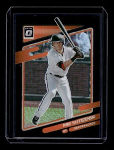 2021 Donruss Optic Black #103 Mike Yastrzemski /25 - EXACT SCAN - Picture 1 of 2