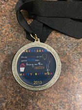 Crown 2013 Birthday Finishers Medal