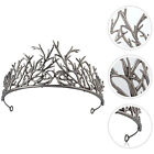  Crown of Leaves Alloy Man Vintage Bridal Tiara Halloween Decor