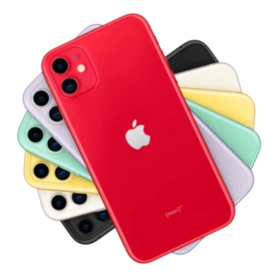 Apple iPhone 11 Unlocked 64GB/128GB - AT&T Verizon, Black, Yellow, Green, Red - Image 1 of 4