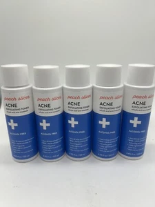 (5) Peach Slices Exfoliating Toner Salicylic Acid AHA+BHA Exfoliation 4oz - Picture 1 of 5