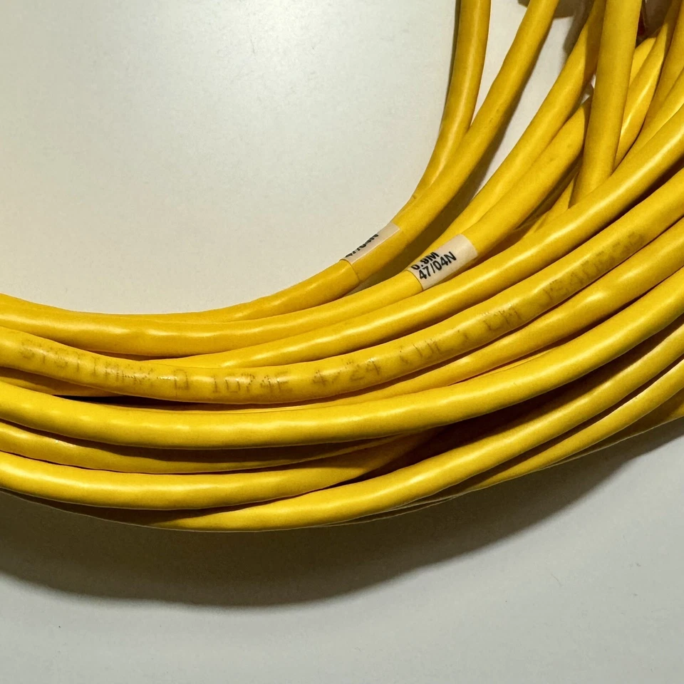 SYSTIMAX GIGASPEED XL GS8E MODULAR PATCH CORD 3FT YELLOW GS8E-YW-3FT - Image 1 of 1