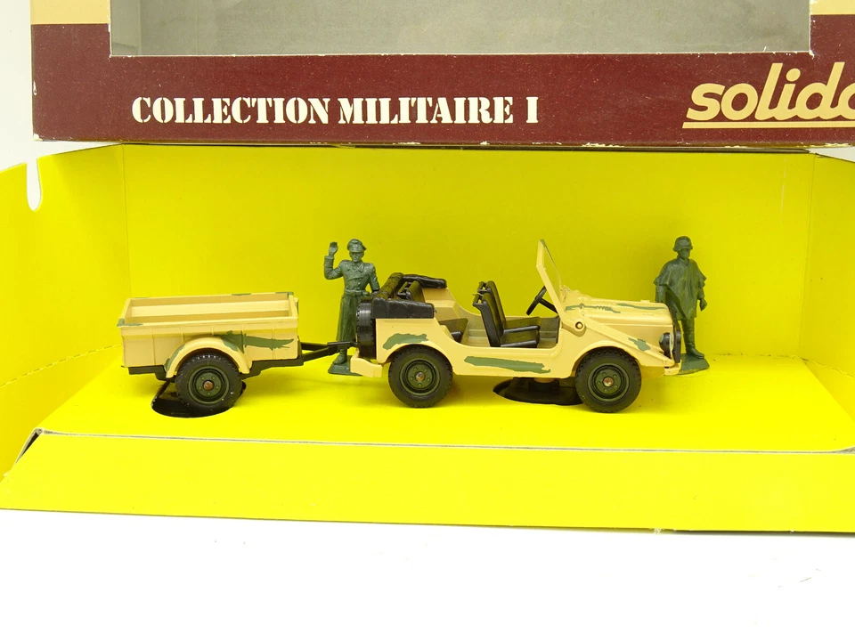 Solido Military Army 1/43 - jeep Auto Union 6037 - Image 1 of 1