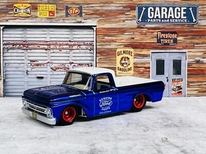 🇺🇸 Camioneta Ford F100 1962 exclusiva Hot Wheels RLC azul marino C18🇺🇸 - Imagen 1 de 1