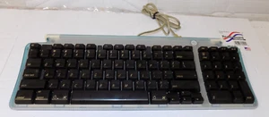 Vintage Apple USB Keyboard Model M2452 1998 iMac Translucent Bondi Blue - Picture 1 of 2