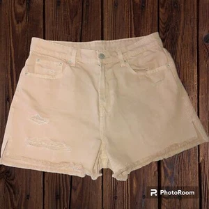 Vanilla Star Women's Distressed High Rise Cut-Off Shorts Junior's Size 9 NEW - Picture 1 of 9