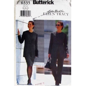 Butterick 6335 Sewing Pattern Size 18-20-22 Petite Jacket, Skirt, Pants, Uncut - Picture 1 of 4