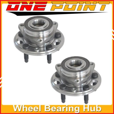 Par de cojinetes de rueda delantera y buje para Chevrolet Impala Equinox 2014 2015 2016 2017 Foto 1 de 4