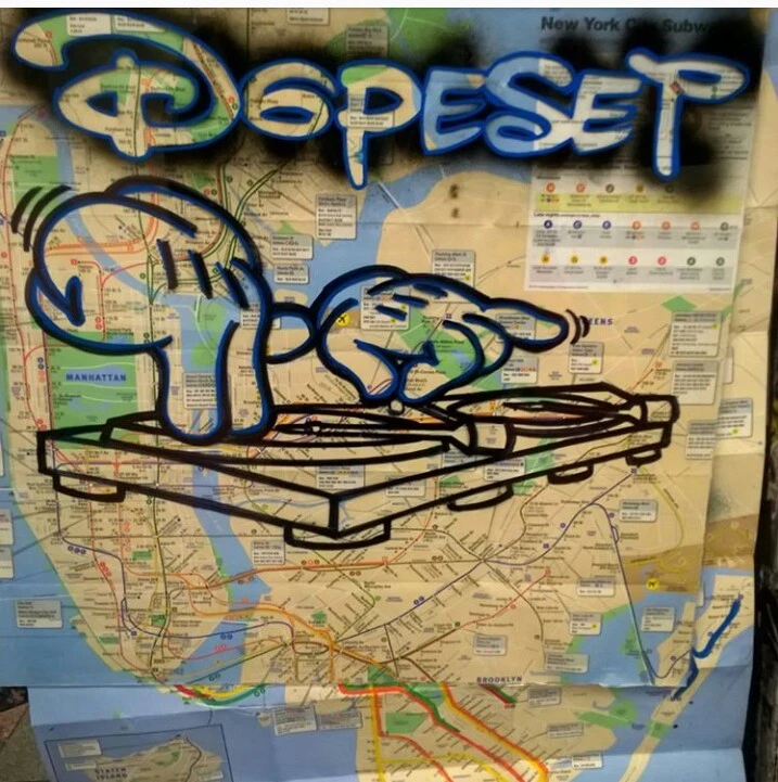 MAPA GRAFFITI NY  Foto 1 de 1