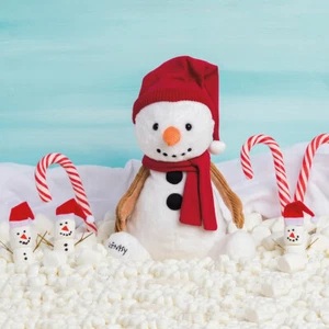 Scentsy Buddy Sammy der Schneemann Plüsch 2016 im Ruhestand - Bild 1 von 6