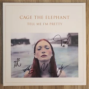 Cage The Elephant Band Signed Tell Me I'm Pretty Vinyl Record Album LEGENDS RAD - Picture 1 of 1