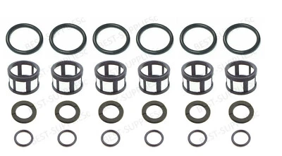 Kit de reparación de inyector de combustible de alimentación lateral para Infiniti Nissan Mercury 1996-2004 X6  Foto 1 de 2