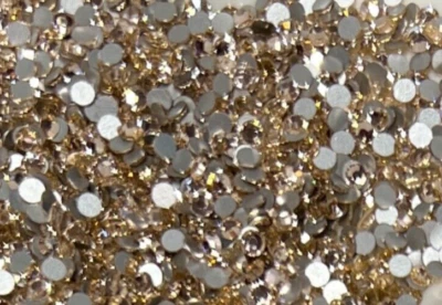 SEDA MELOCOTÓN 3mm 12ss IHC STELLAR A293 Cristal Estrás Plano 144 piezas Foto 1 de 4