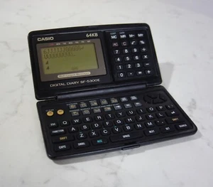 Casio Digital Diary SF-5300 - 64KB Vintage Electronic Agenda (neue Akkus) - Bild 1 von 10