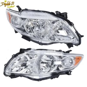 Pair For 2009-2010 Toyota Corolla Headlight Replacement Halogen Clear L+R Set - Bild 1 von 6