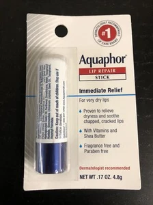 Aquaphor Lippenreparatur Sofortlinderung Stick für trockene Lippen - 0,17 oz (NEU) - Bild 1 von 2
