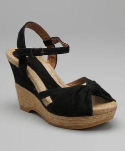 Sandalias alpargatas Eric Michael Keria negras 41 10,5 - Imagen 1 de 2