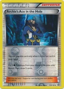 Pokemon XY Primal Clash Archie's Ace in the Hole Reverse Holo 124/160 - Bild 1 von 1