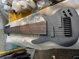 Factory Customized Made 10 String Electric Bass Guitar Black Hardware - Picture 1 of 6