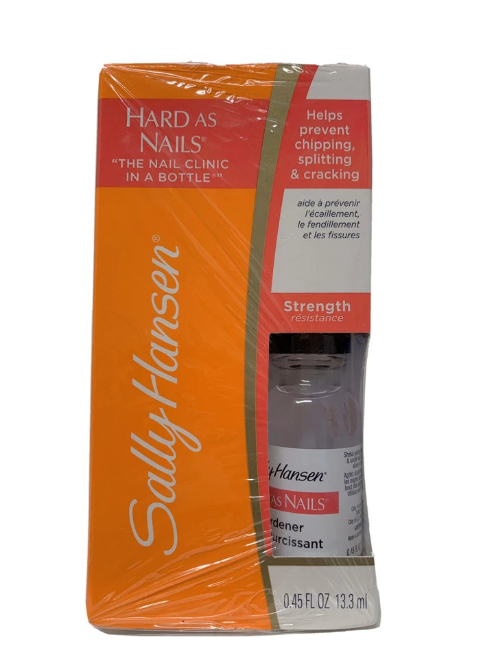 2X Sally Hansen Hard As Nails Strengthener and Protector Pack Sealed  - Image 1 of 3