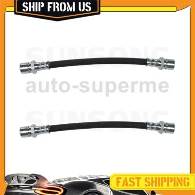 For Chevrolet Chevy Monza 1.6L 2003 Rear Brake Hydraulic Hose Sunsong 2PCS - Image 1 of 4