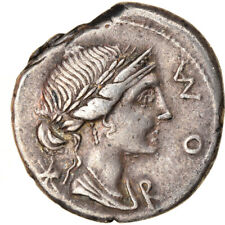 [#865904] Coin, Aemilia, Denarius, 114-113 BC, Roma, AU, Silver, Babelon:7