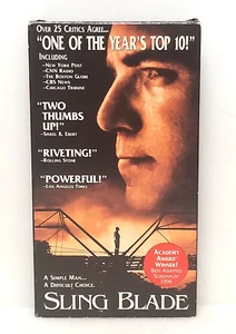 1996 SLING BLADE - VHS Tape - Billy Bob Thorton / Dwight Yoakam / Robert Duvall - Bild 1 von 3