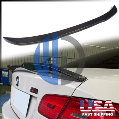 Alerón de carbono seco de competición para BMW E92 cupé 2006 2007 2008 2009 2010 2011 Foto 1 de 4