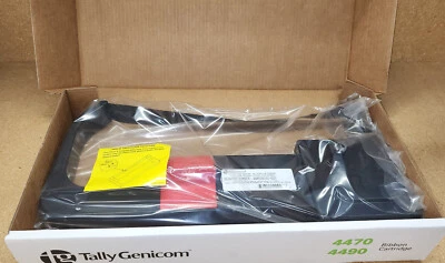 Cartucho de cinta negro genuino Tally Genicom 4470/4490/5180 nuevo en caja Foto 1 de 3
