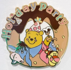 Pooh, Eeyore & Tigger Holiday Party Japan Disney Pin B05 - Picture 1 of 1