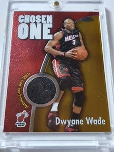 2005 Topps Chrome Dwyane Wade #PATCH /400 Game Worn Jersey - Ready to Grade - Picture 1 of 5