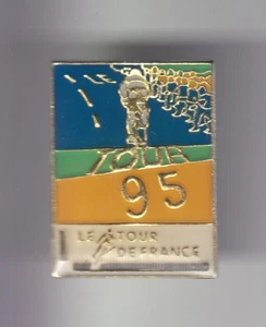 RARE PIN PINS PIN'S .. VINTAGE 1995 TOUR DE FRANCE VELO CYCLING BRAND RACE ~US5 - Picture 1 of 1