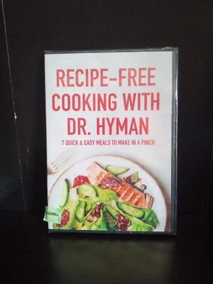 Recipe-Free Cooking With Dr. Hyman DVD 7 Quick & Easy Meals New Sealed ~ Trl8#97 - Image 1 of 2