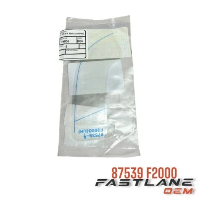 Protector de piedra izquierdo Hyundai Elantra 2017-2020 nuevo OEM 87539 F2000 Foto 1 de 4